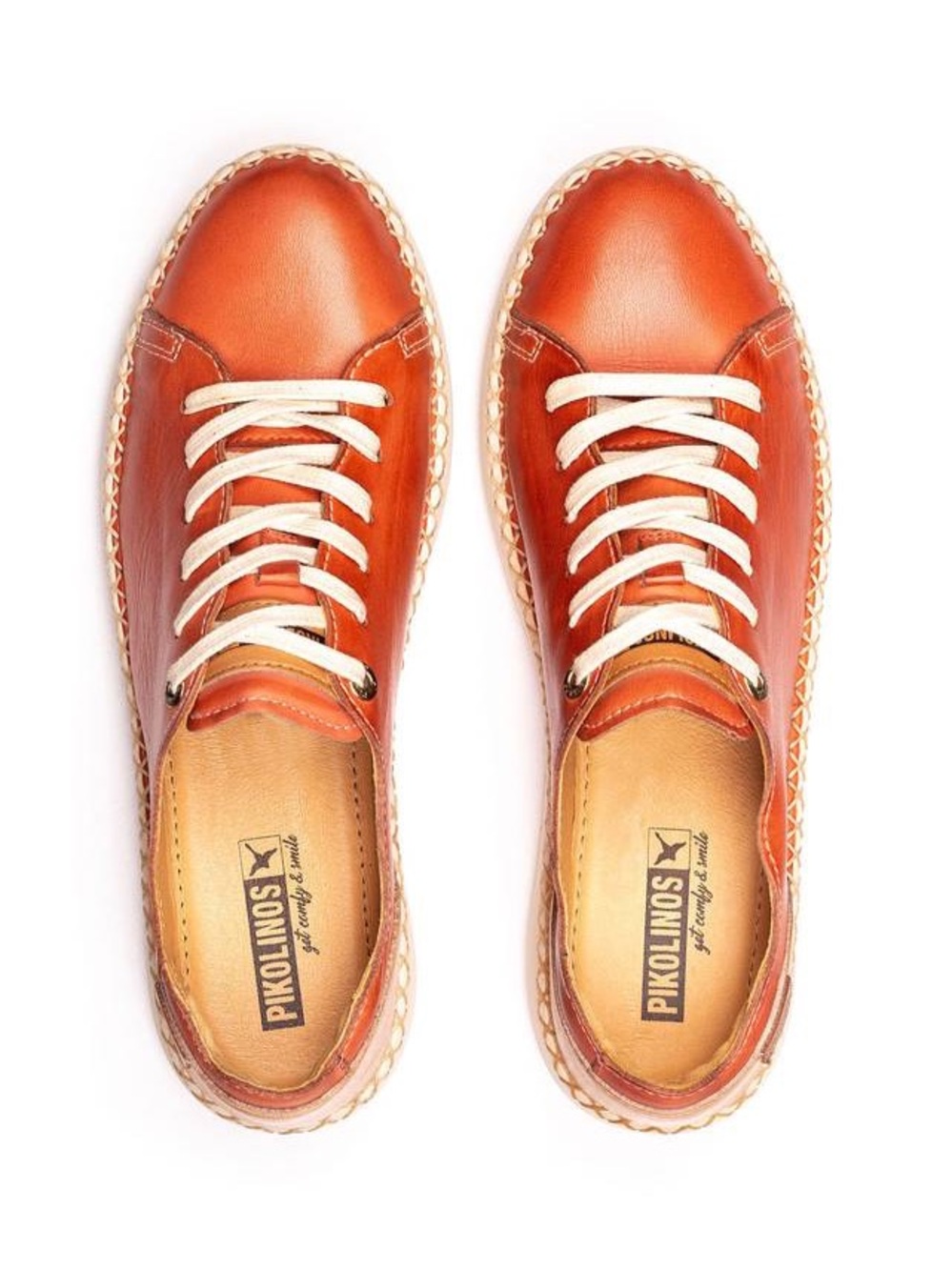 Pikolinos Messina Lace Up Leather Trainer Sneakers 39/9